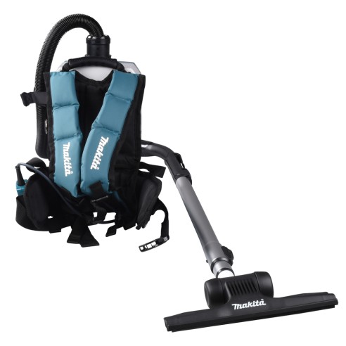 Aspirateur à dos Makita DVC261Z - 36V (18V x2) - Moteur sans balais, filtre HEPA - Sans batterie ni chargeur ni Coffret