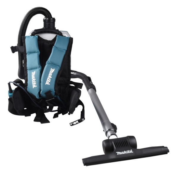 Aspirateur à dos Makita DVC261Z - 36V (18V x2) - Moteur sans balais, filtre HEPA - Sans batterie ni chargeur ni Coffret