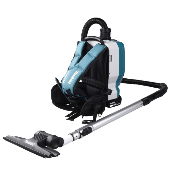 Aspirateur à dos Makita DVC261Z - 36V (18V x2) - Moteur sans balais, filtre HEPA - Sans batterie ni chargeur ni Coffret