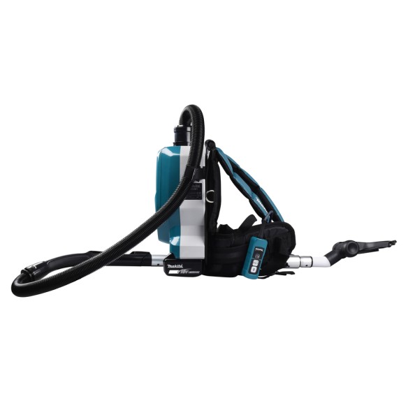 Aspirateur à dos Makita DVC261Z - 36V (18V x2) - Moteur sans balais, filtre HEPA - Sans batterie ni chargeur ni Coffret