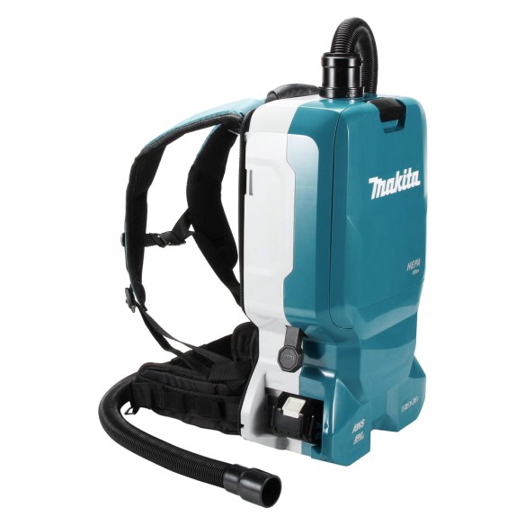 Aspirateur à dos Makita DVC665Z - 36V (18V x2) - 2 vitesses - Filtre HEPA - 6 L - Sans batterie ni chargeur ni Coffret