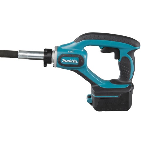 Vibrateur à béton Makita DVR450RME - 18V, axe 1.200 mm, 13.000 tr/min, batterie Li-ion