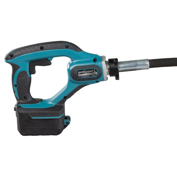 Vibrateur à béton Makita DVR450RME - 18V, axe 1.200 mm, 13.000 tr/min, batterie Li-ion