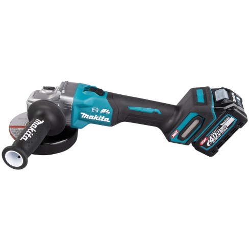 Mini-meuleuse Makita GA005GM201 - 125 mm - 40V - Moteur sans balais, 8500 tr/min, technologie AFT et XPT