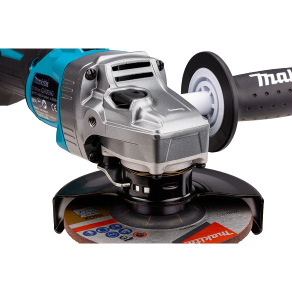 Mini-meuleuse Makita GA005GM201 - 125 mm - 40V - Moteur sans balais, 8500 tr/min, technologie AFT et XPT