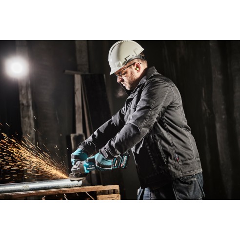 Mini-meuleuse Makita GA005GM201 - 125 mm - 40V - Moteur sans balais, 8500 tr/min, technologie AFT et XPT