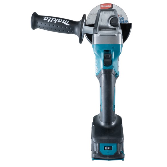Mini meuleuse Makita GA022GM201 - 115 mm - 40Vmax - Moteur sans balais, démarrage progressif, frein électrique