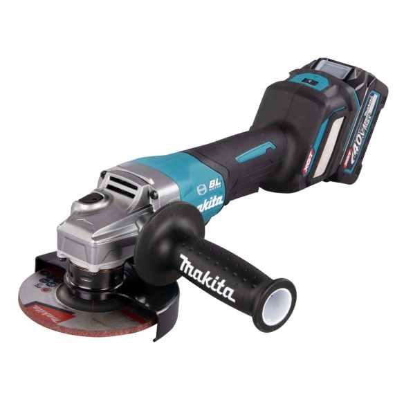 Mini-meuleuse Makita GA029GM201 - 125 mm - 40Vmax, moteur sans balais, frein électrique