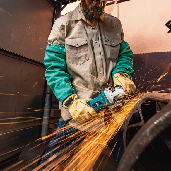 Meuleuse Makita GA5090X01 125 mm - 1.900 W - vitesse variable, démarrage en douceur