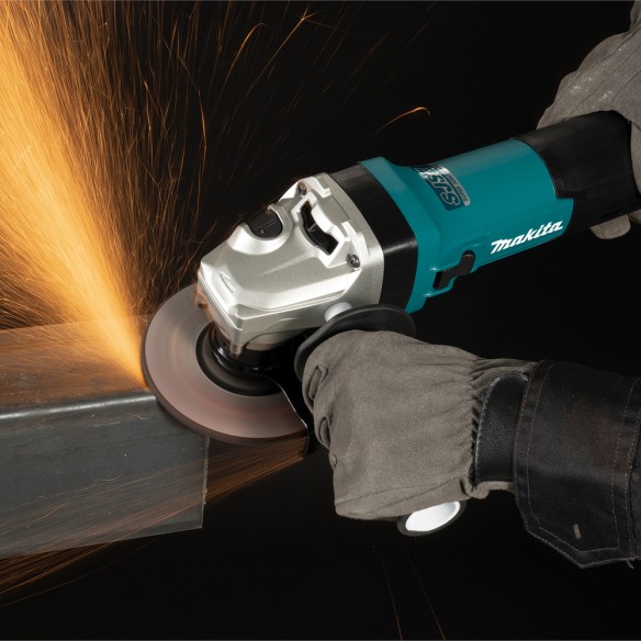Meuleuse Makita GA5091X01 - 125 mm - 1.900 W - AFT, démarrage en douceur, vitesse variable