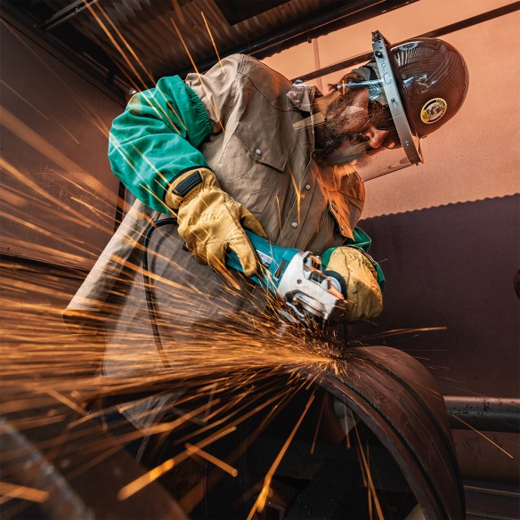 Meuleuse Makita GA5095X01 - 125 mm - 1.900 W - Interrupteur de sécurité - AFT