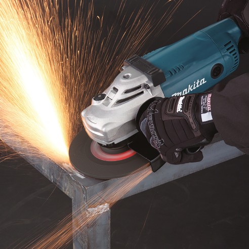 Meuleuse Makita GA7020R - 180 mm - 2.200W - Démarrage en douceur et anti-redémarrage