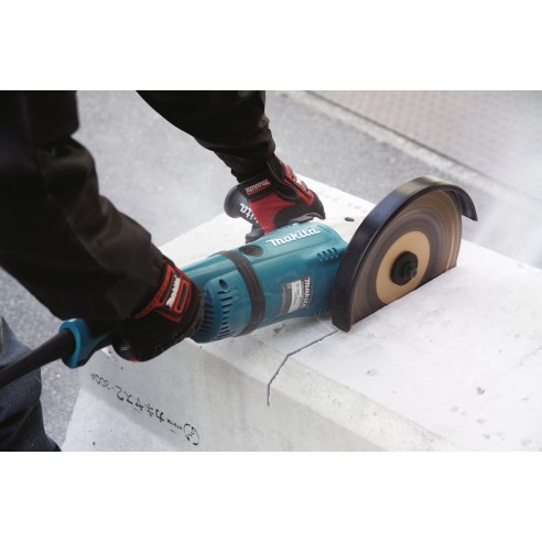 Meuleuse Makita GA9040R - 230 mm - 2.600 W - Anti-redémarrage et poignée pivotante