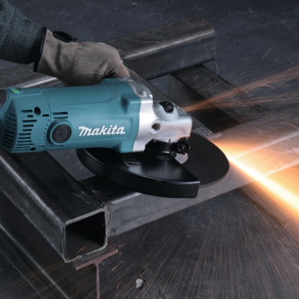 Meuleuse Makita GA9050R - 230 mm - 2.000 W - Démarrage progressif et anti-redémarrage
