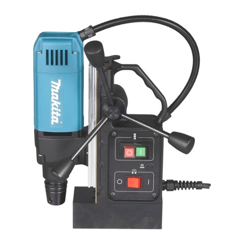 Perceuse magnétique Makita HB350 - 1050 W, perçage dans l'acier 35 mm, base magnétique stable