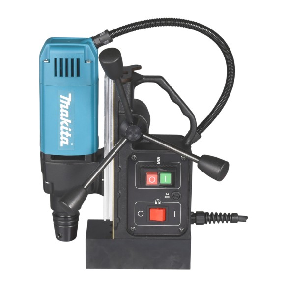 Perceuse magnétique Makita HB350 - 1050 W, perçage dans l'acier 35 mm, base magnétique stable