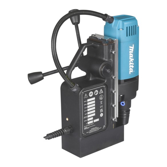 Perceuse magnétique Makita HB350 - 1050 W, perçage dans l'acier 35 mm, base magnétique stable