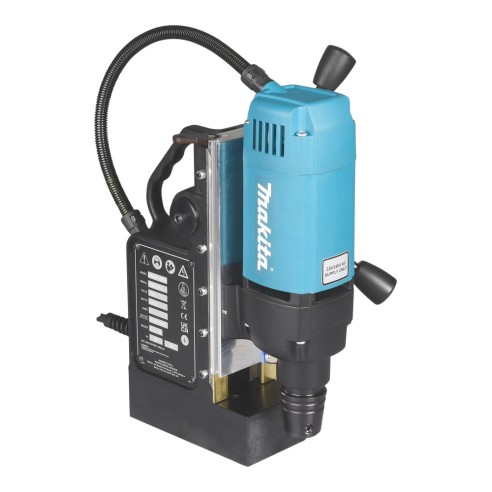 Perceuse magnétique Makita HB350 - 1050 W, perçage dans l'acier 35 mm, base magnétique stable