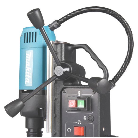 Perceuse magnétique Makita HB350 - 1050 W, perçage dans l'acier 35 mm, base magnétique stable