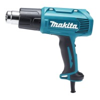 Décapeur Makita HG5030K - 1600 W, 350-500 °C, 2 réglages de chaleur et de débit d'air, Coffret PVC 2