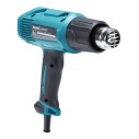 Décapeur Makita HG5030K - 1600 W, 350-500 °C, 2 réglages de chaleur et de débit d'air, Coffret PVC