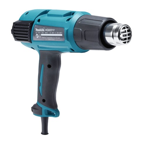 Décapeur électrique Makita HG6031VK - 1800 W, plage de 50-600 °C, 2 vitesses d'air
