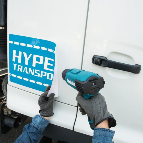 Décapeur électrique Makita HG6031VK - 1800 W, plage de 50-600 °C, 2 vitesses d'air