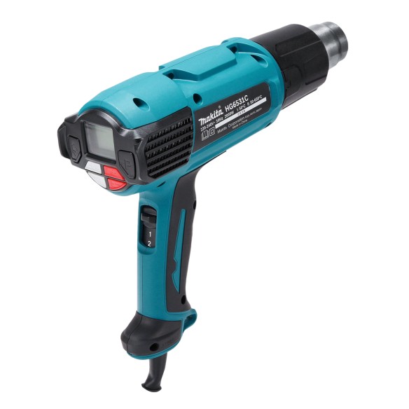 Décapeur Makita HG6531CK 2000 W - Température 50-650 °C, débit 200-550 l/min, Coffret inclus