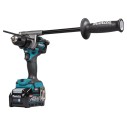 Perceuse combinée Makita HP001GM201 - 40Vmax - 140 Nm - Moteur BL sans balais - Lumière LED intégrée