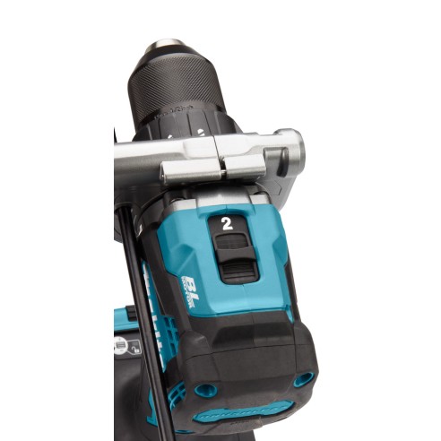 Perceuse combinée Makita HP001GM201 - 40Vmax - 140 Nm - Moteur BL sans balais - Lumière LED intégrée
