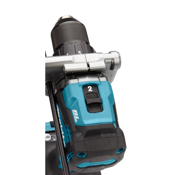 Perceuse combinée Makita HP001GM201 - 40Vmax - 140 Nm - Moteur BL sans balais - Lumière LED intégrée
