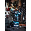 Perceuse combinée Makita HP001GM201 - 40Vmax - 140 Nm - Moteur BL sans balais - Lumière LED intégrée