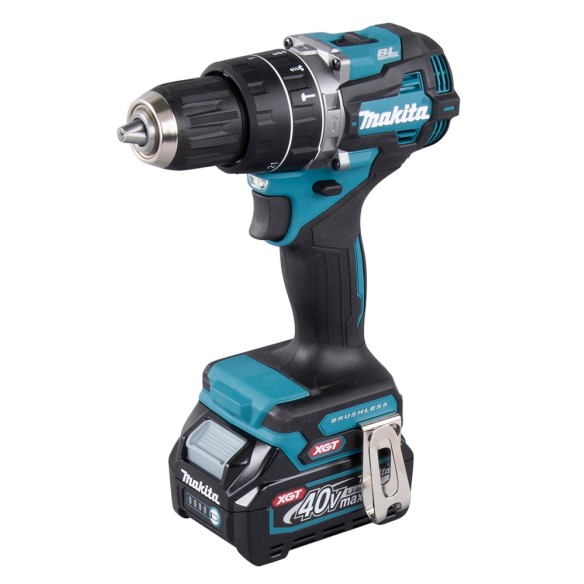 Perceuse combinée Makita HP002GD201 - 40Vmax, 64 Nm, 2 vitesses, moteur BL sans balais