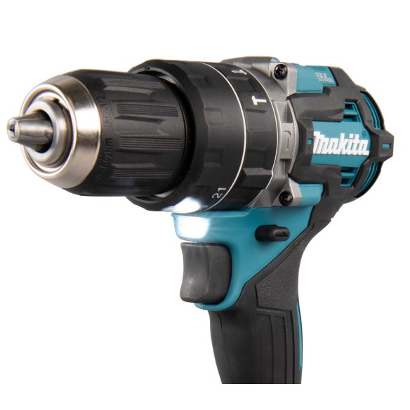 Perceuse combinée Makita HP002GD201 - 40Vmax, 64 Nm, 2 vitesses, moteur BL sans balais