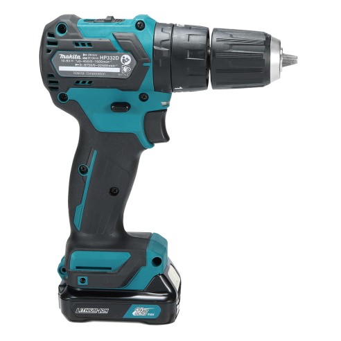 Perceuse combinée Makita HP332DSAE - 12V, moteur sans balais, 35 Nm, 2 vitesses