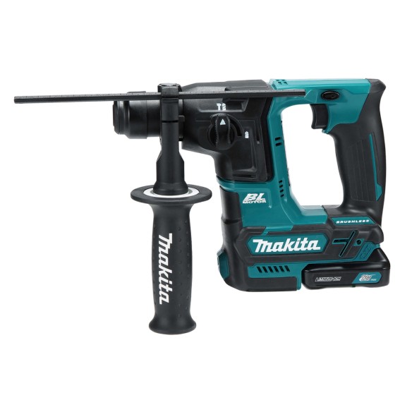 Marteau léger SDS-PLUS Makita HR166DSAE1 - 12Vmax, 1,1 J, compact et sans balais