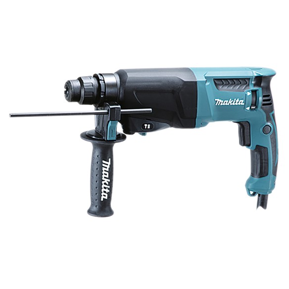 Marteau léger Makita HR2600 - 800 W, 2 modes, perçage jusqu'à 26 mm dans le béton