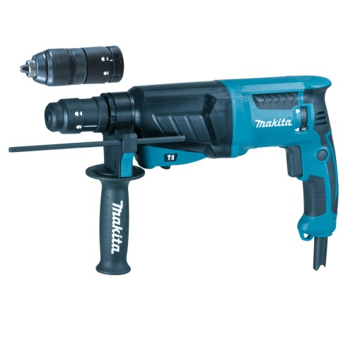 Marteau léger Makita HR2630T - 800 W - 2,4 J - SDS-PLUS - 3 modes de fonctionnement