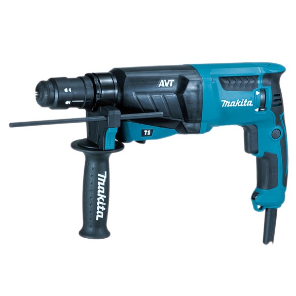 Marteau léger Makita HR2631FT - 800 W, 2,4 J, SDS-PLUS, système antivibrations