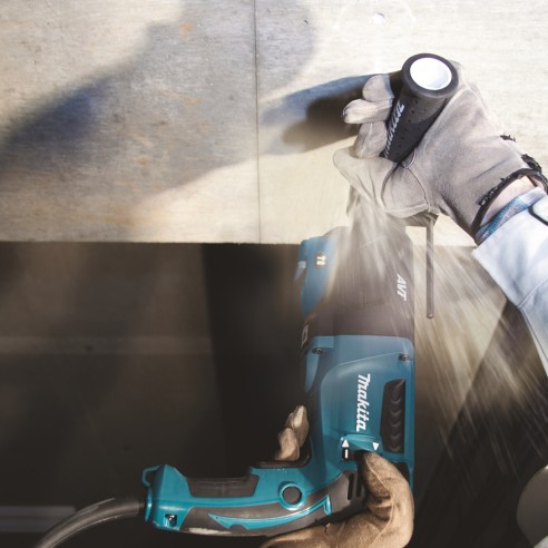 Marteau léger Makita HR2631FT - 800 W, 2,4 J, SDS-PLUS, système antivibrations