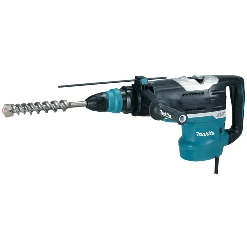 Marteau combiné Makita HR5212C - 1.510 W, SDS-MAX, 20 J d'énergie d'impact, technologie antivibrations