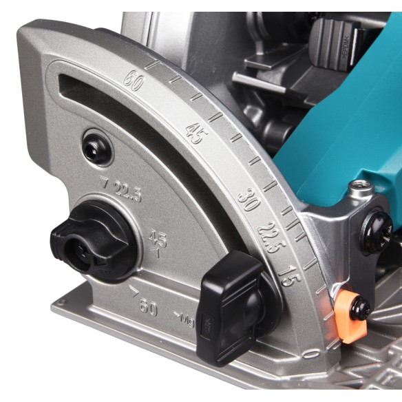 Scie circulaire à batterie Makita HS009GT201 - 40Vmax, 4.000 rpm, AWS Bluetooth, 235 mm