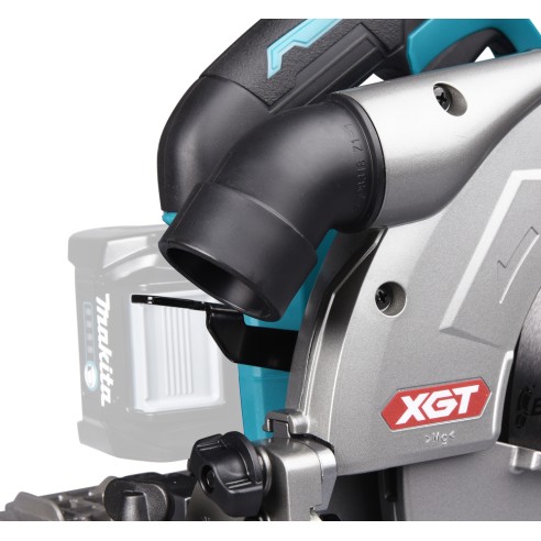 Scie circulaire à batterie Makita HS009GT201 - 40Vmax, 4.000 rpm, AWS Bluetooth, 235 mm