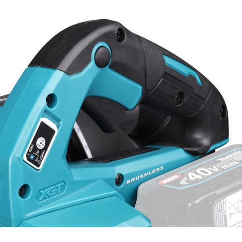 Scie circulaire à batterie Makita HS009GT201 - 40Vmax, 4.000 rpm, AWS Bluetooth, 235 mm