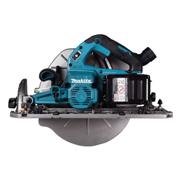 Scie circulaire Makita HS011GT201 40V - Sans fil, moteur sans balais, 3500 tr/min, 260-270 mm