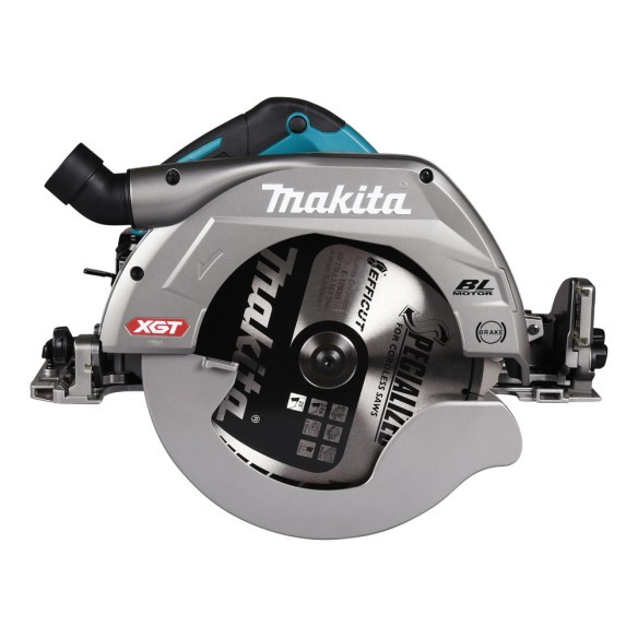 Scie circulaire Makita HS011GT201 40V - Sans fil, moteur sans balais, 3500 tr/min, 260-270 mm
