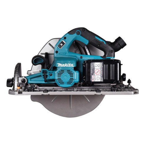 Scie circulaire Makita HS011GT201 40V - Sans fil, moteur sans balais, 3500 tr/min, 260-270 mm