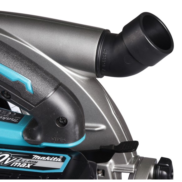 Scie circulaire Makita HS011GT201 40V - Sans fil, moteur sans balais, 3500 tr/min, 260-270 mm