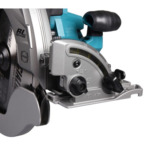 Scie circulaire Makita HS011GT201 40V - Sans fil, moteur sans balais, 3500 tr/min, 260-270 mm