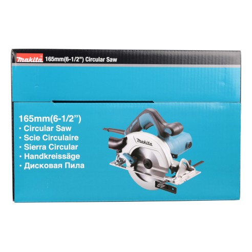 Scie circulaire Makita HS6601 - 165 mm - 1.050 W - 5.200 tr/min, profondeur 54 mm